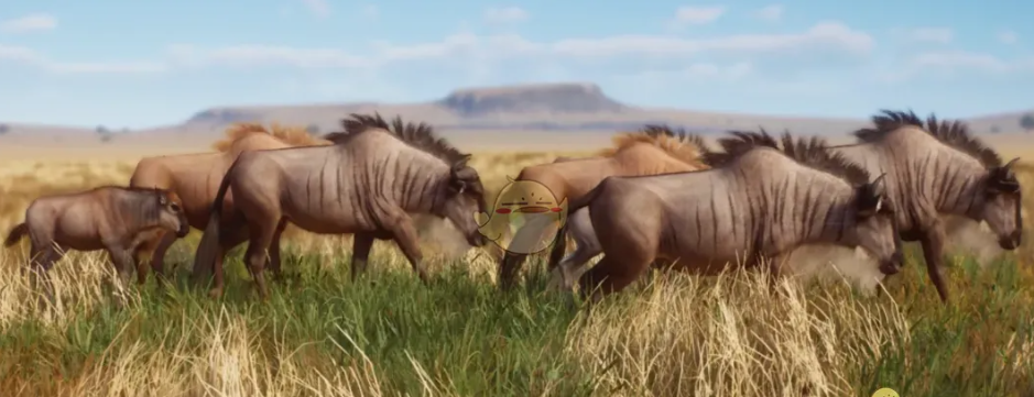 《动物园之星》新物种白须角马MOD