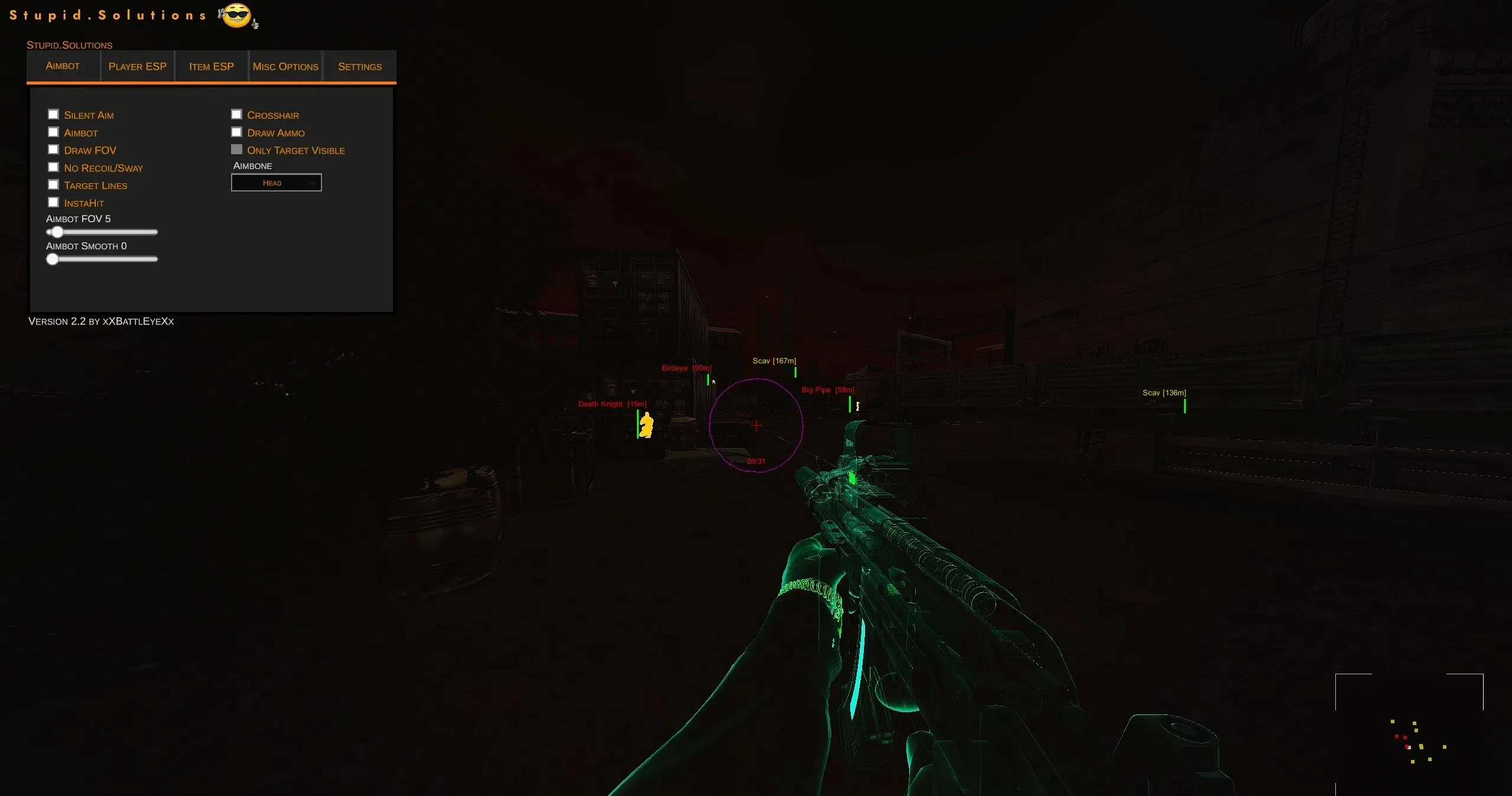 逃离塔科夫·Stupid.Solutions PVE V3.4.1辅助 