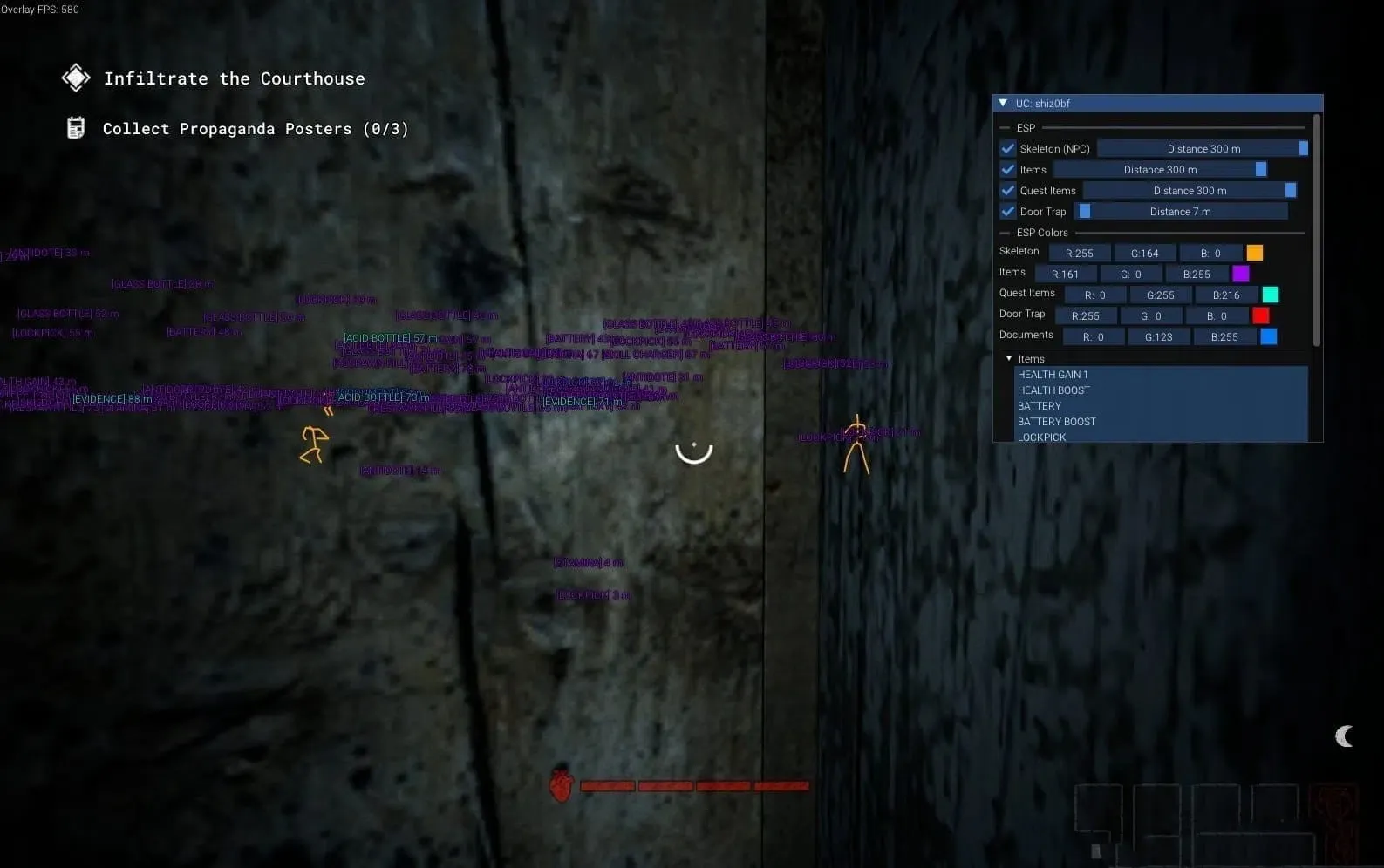 The Outlast Trials 逃生试炼 外部透视辅助